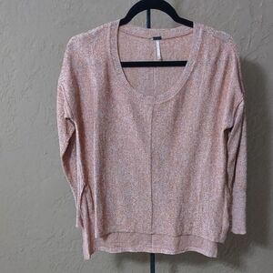 Poof! Rust Colored Pullover Knit Top Size Small